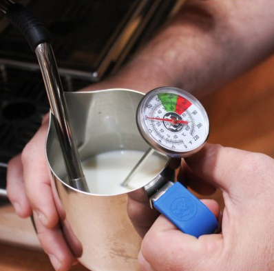 Rhino SHORT Thermometer in use