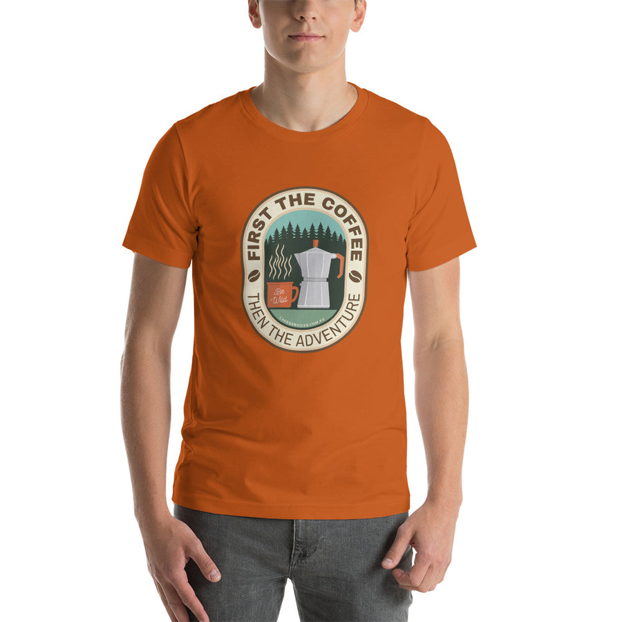 First the Coffee Camping T-shirt