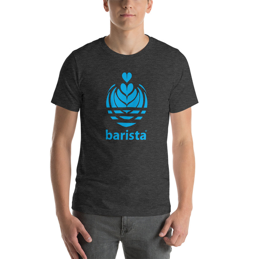 Men's Barista Rosetta Blue T-shirt