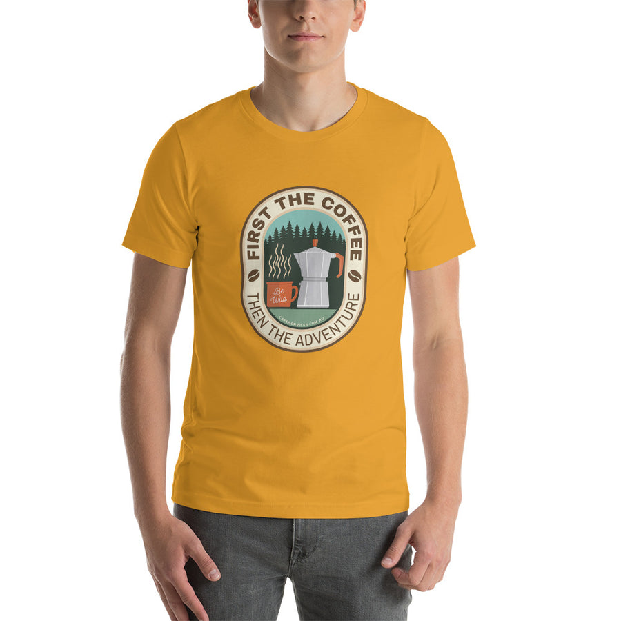 First the Coffee Camping T-shirt