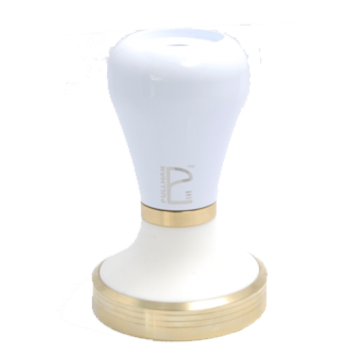 Pullman 58mm White on Bronze Tamper