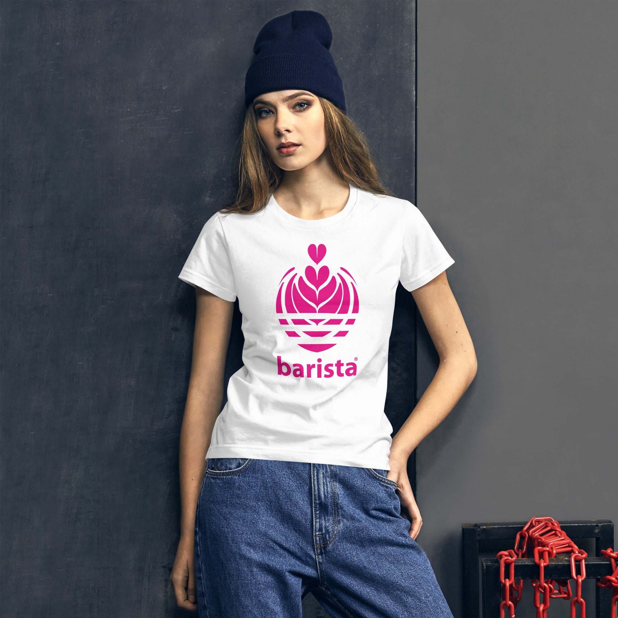 Womens Barista Rosetta T-shirt
